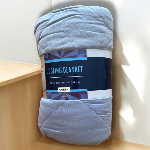 Cooling Blanket Blue QUEEN Size 98”x92”